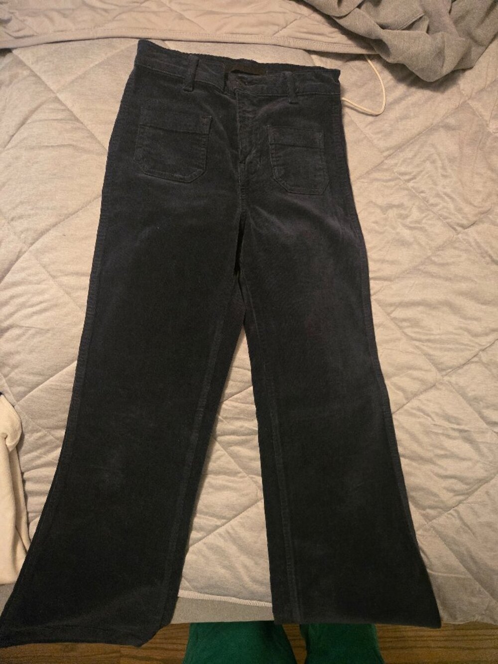 J Brand corduroy jeans.  Wide leg